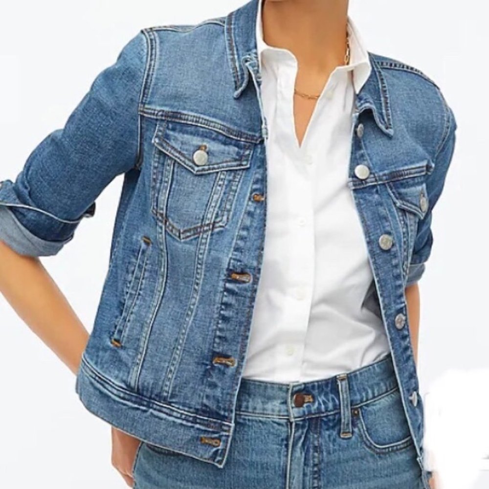 J.Crew Jean Jacket   Classic  Size large